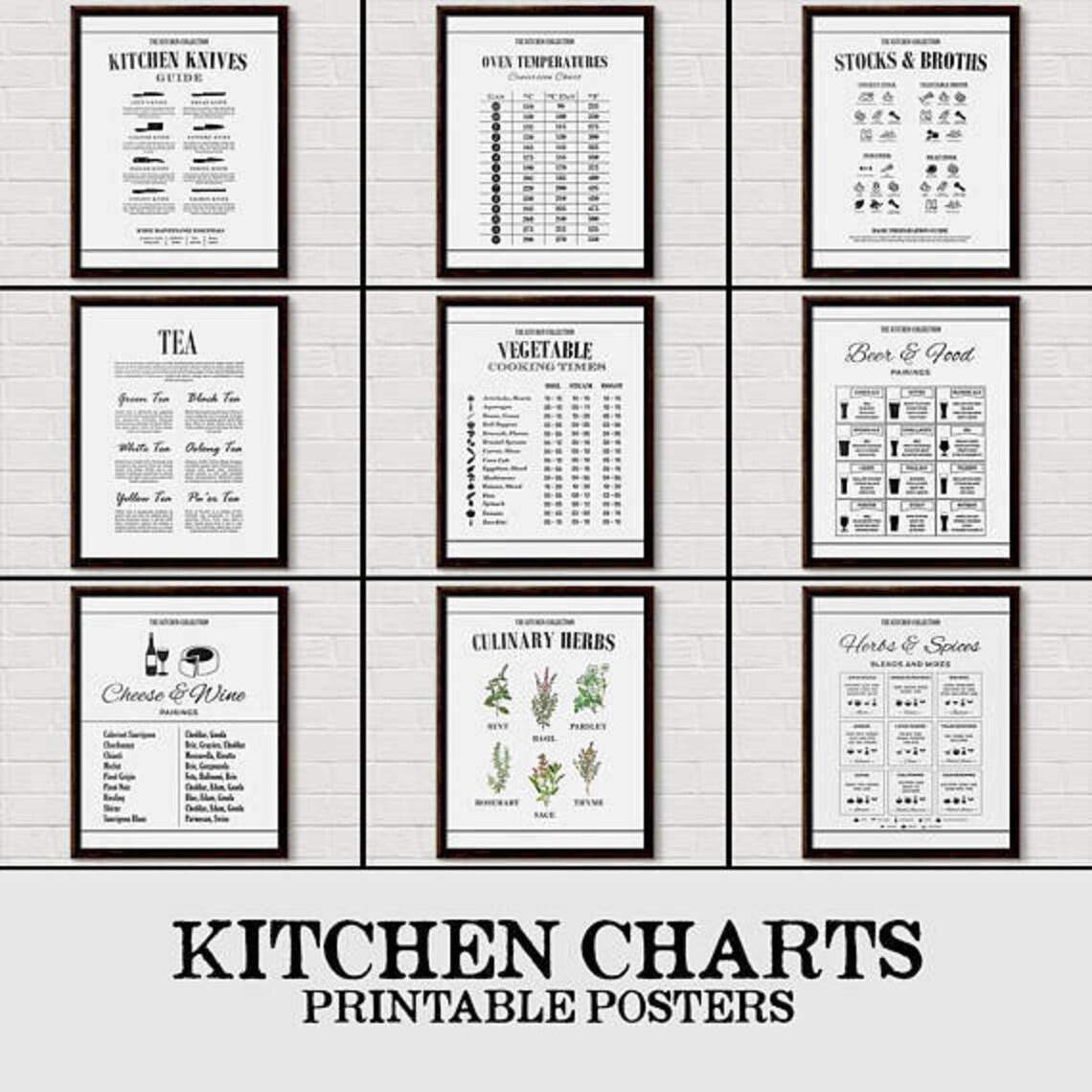 Turkey Butcher Poster, Thanksgiving Kitchen Wall Art - Image 2