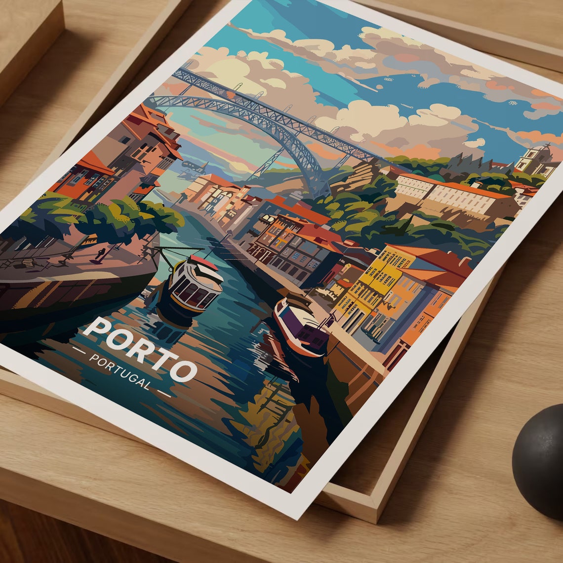 Porto Home Office Wall Art Print - Image 3