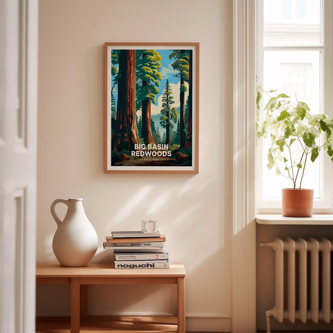 Big Basin Redwoods State Park California Giant Forest Trees Poster - Image 4