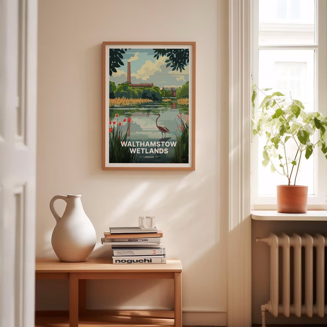 Walthamstow Wetlands, East London Travel Poster - Image 4