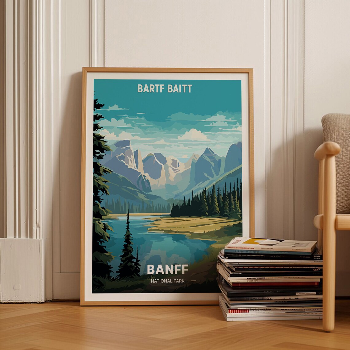 Banff National Park Adventure Decor Poster