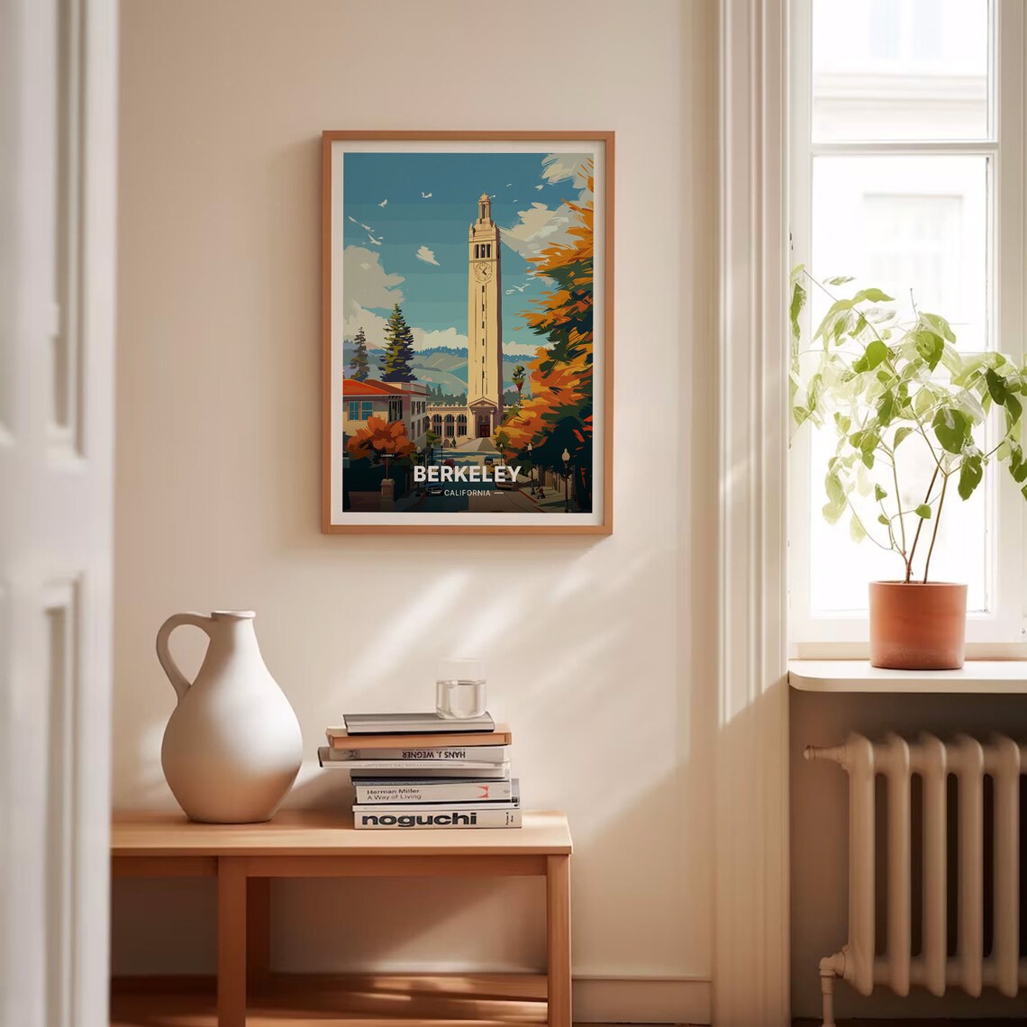 Berkeley California Travel Poster, University Campus Art Print - Image 4
