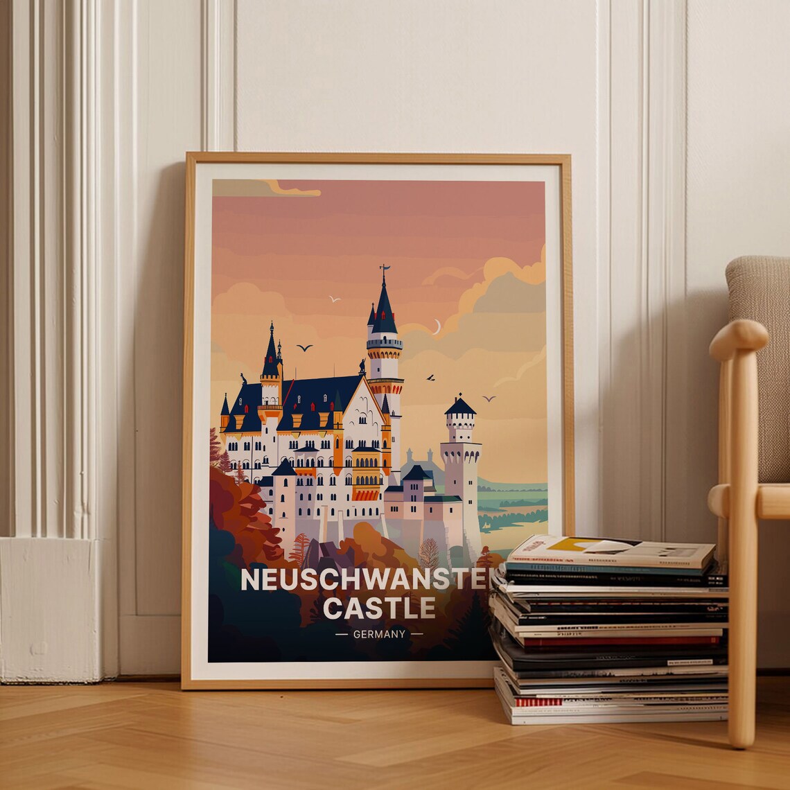 Neuschwanstein Castle Gift For Travelers Poster