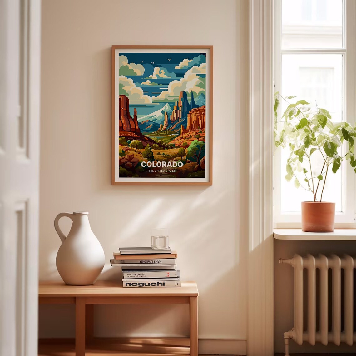 Colorado Travel Poster, Scenic Landscape Art Print - Image 4