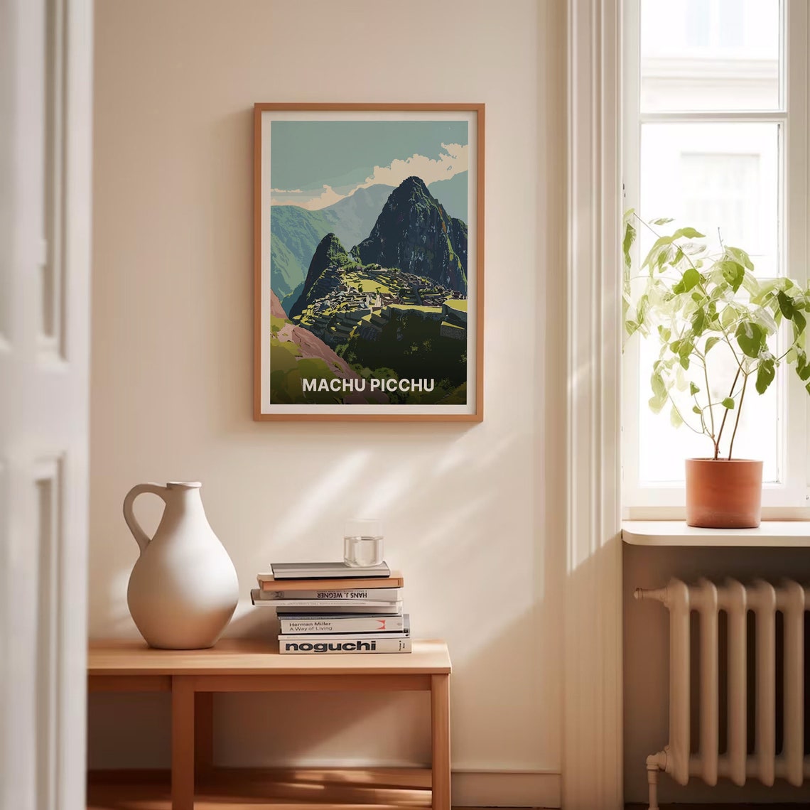Machu Picchu Peru Ancient Inca Citadel Mountain Ruins Travel Poster - Image 4