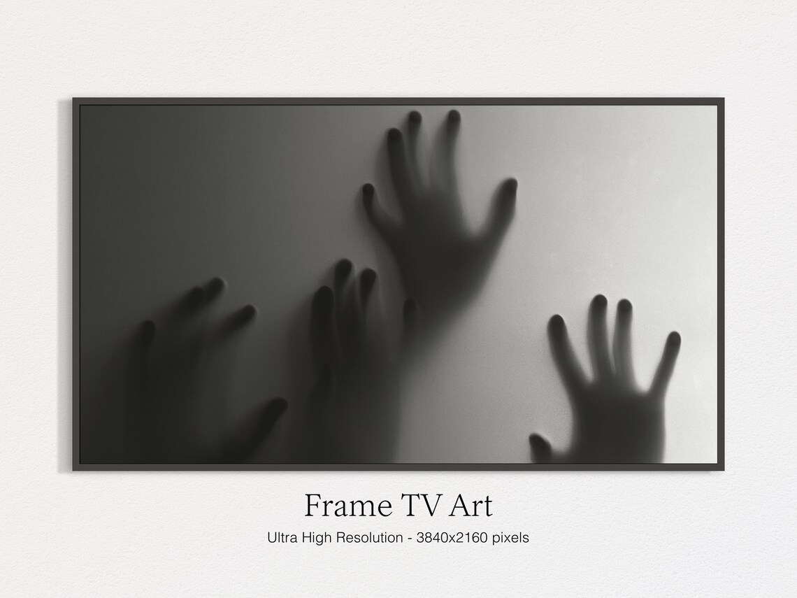 Halloween Ghost Hands Photography Art Print