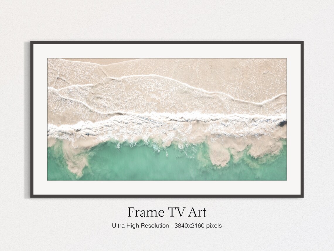 Summer Beach Coastal Waves Travel Poster - Image 4