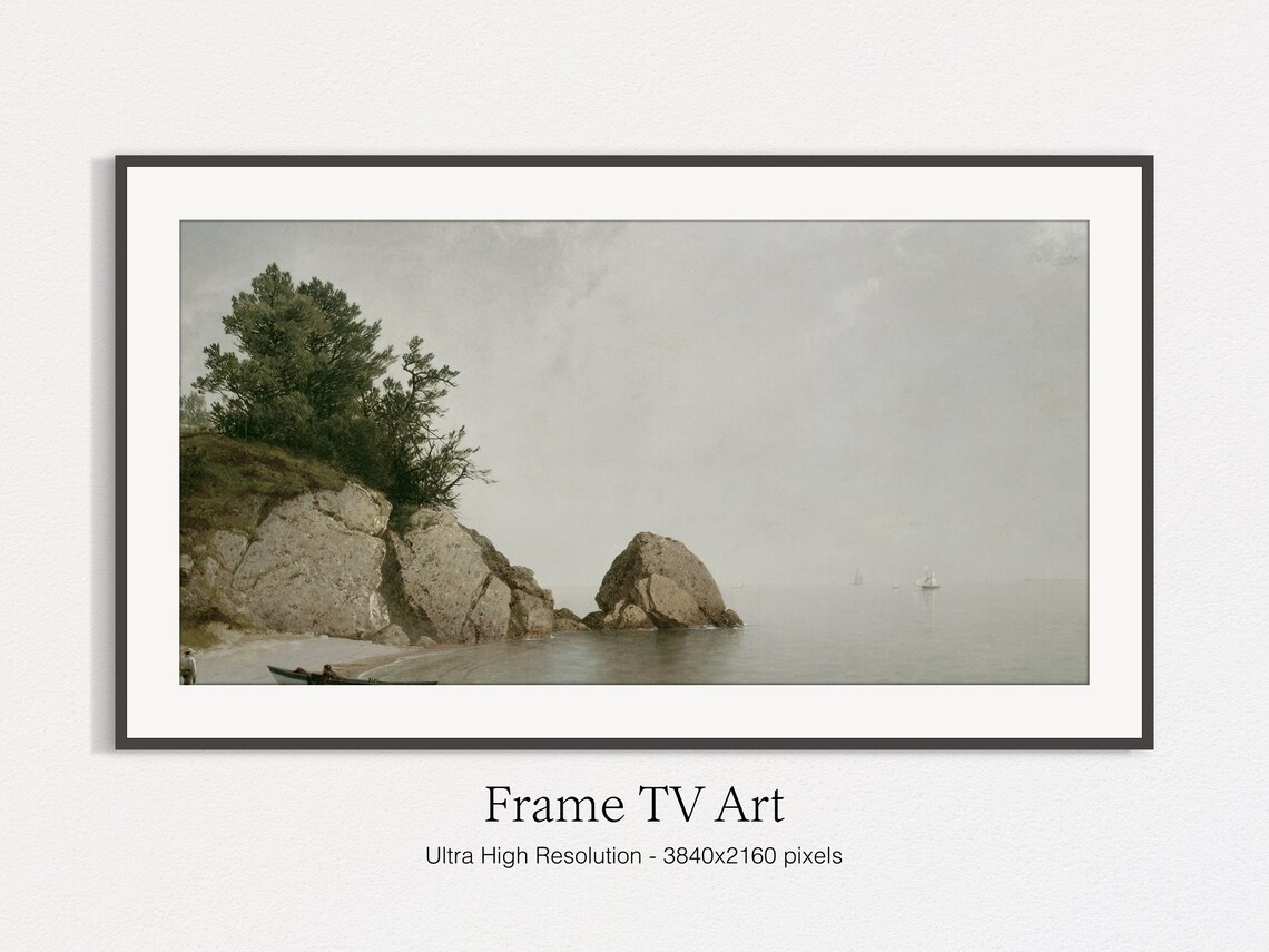 Lake Landscape Painting Art Print, Nature Decor - Image 5