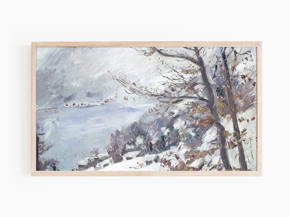 Winter Landscape Frame for TV - Image 3
