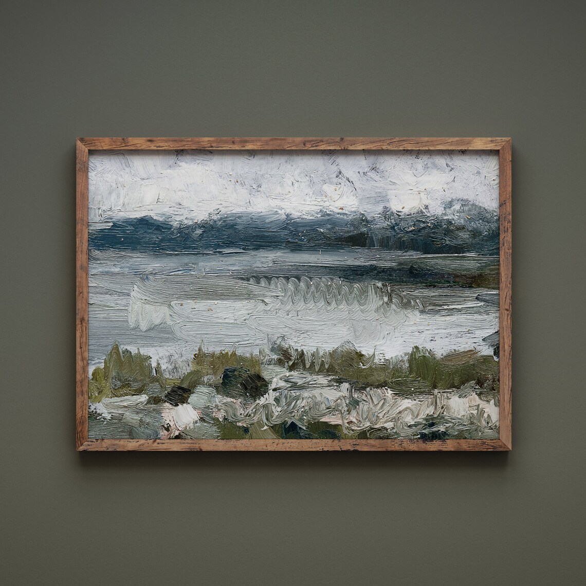 Abstract Landscape Art Print, Home Decor - Image 2