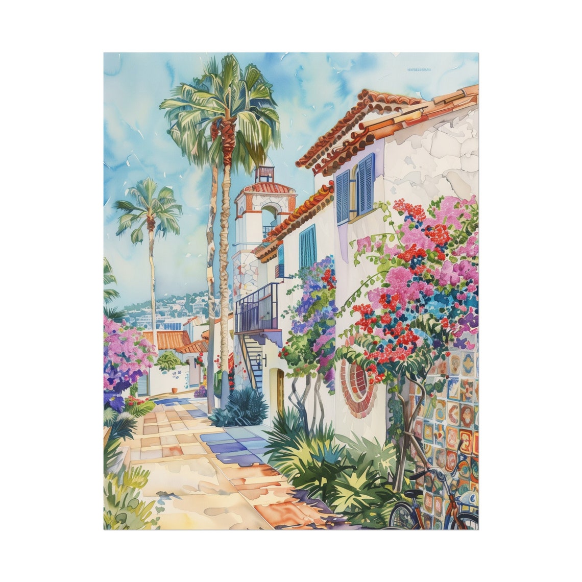 Matisse Wall Art White House Landscape Print Mid Century Decor Exhibition Art Piece For Modern Home Office - Image 2