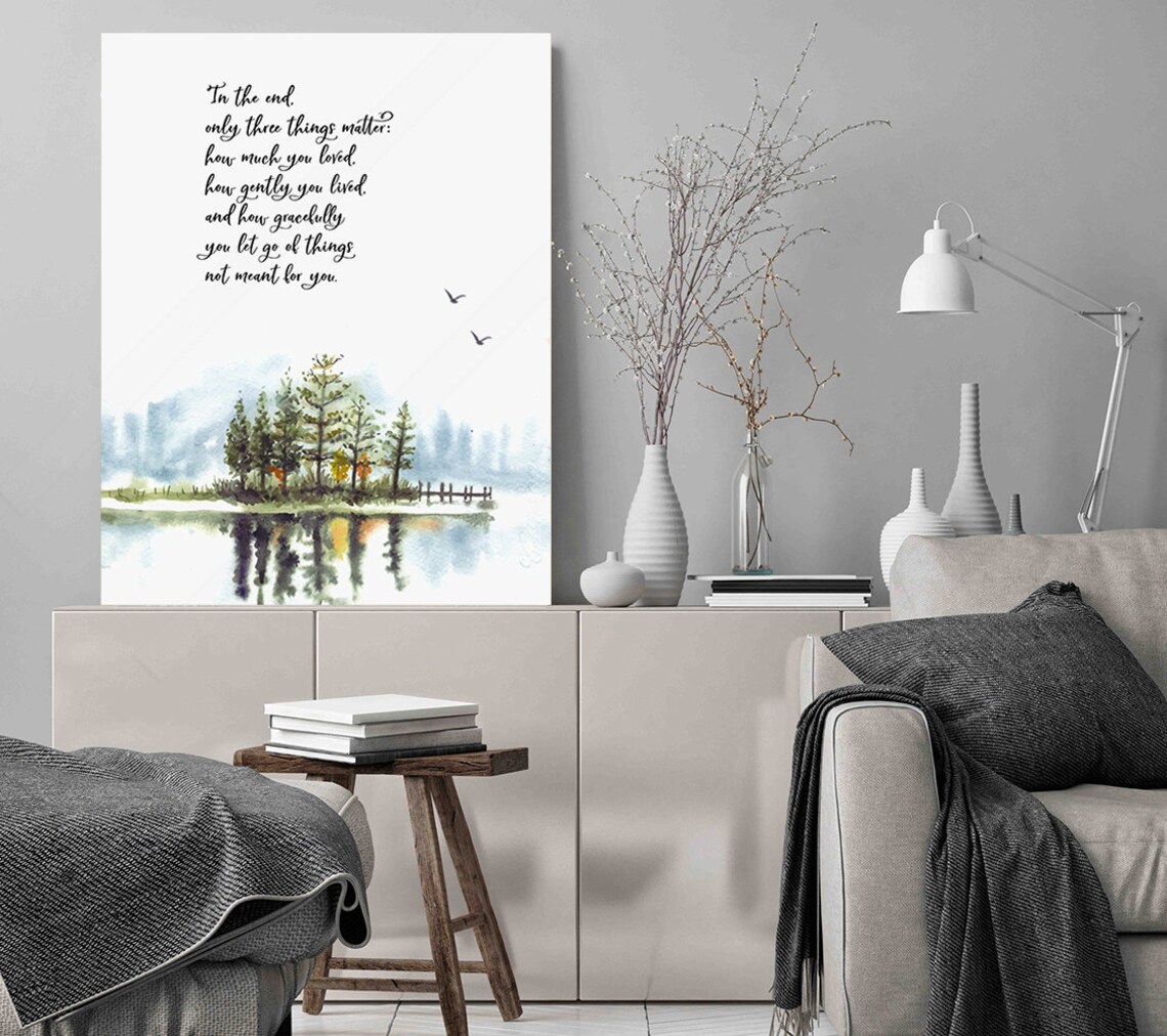 Buddha Inspirational Quote Art Print, Office Decor - Image 3