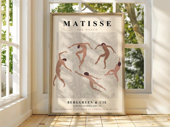 Henri Matisse Exhibition Gallery Print, Fauvism