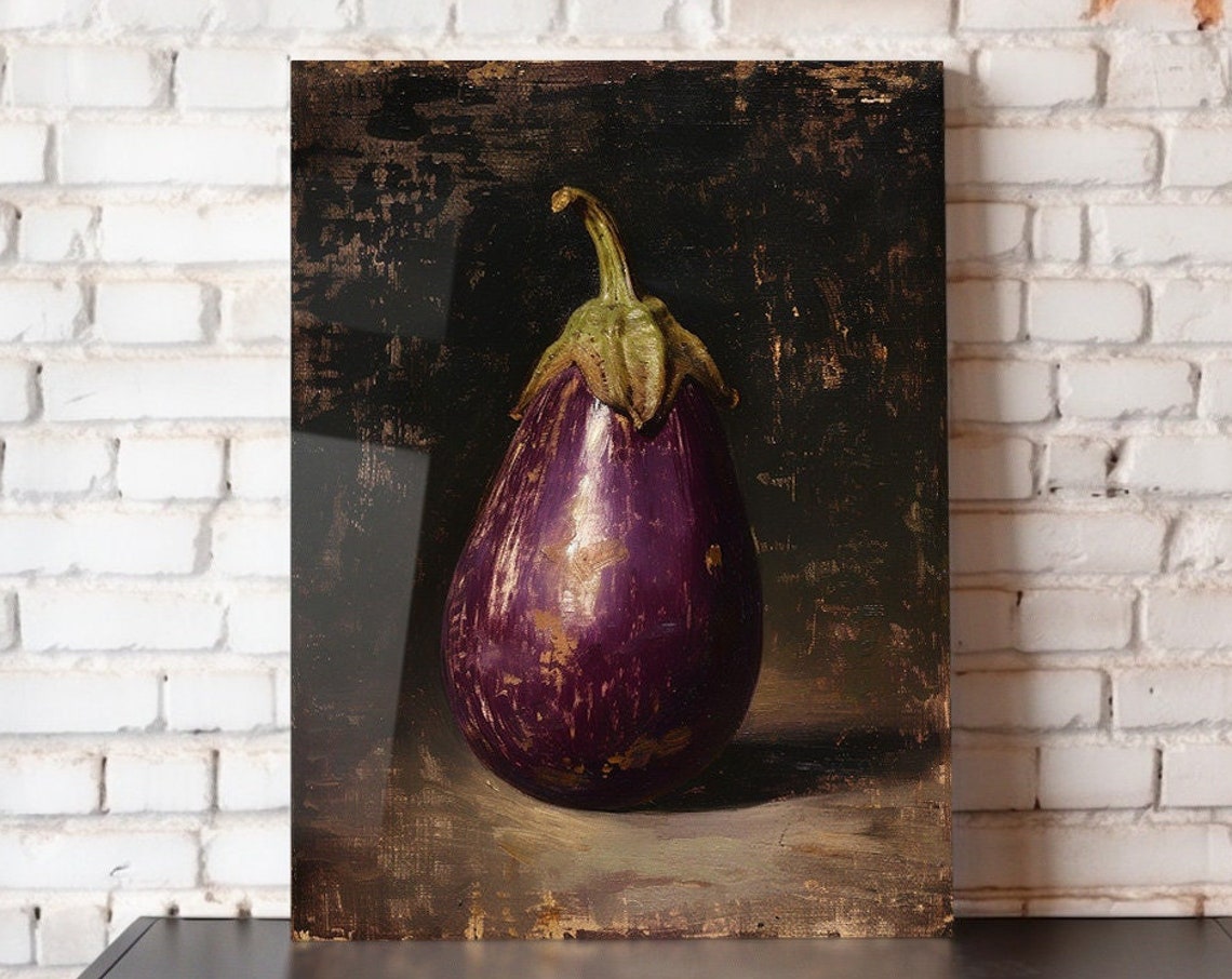 The Eggplant Metal Poster