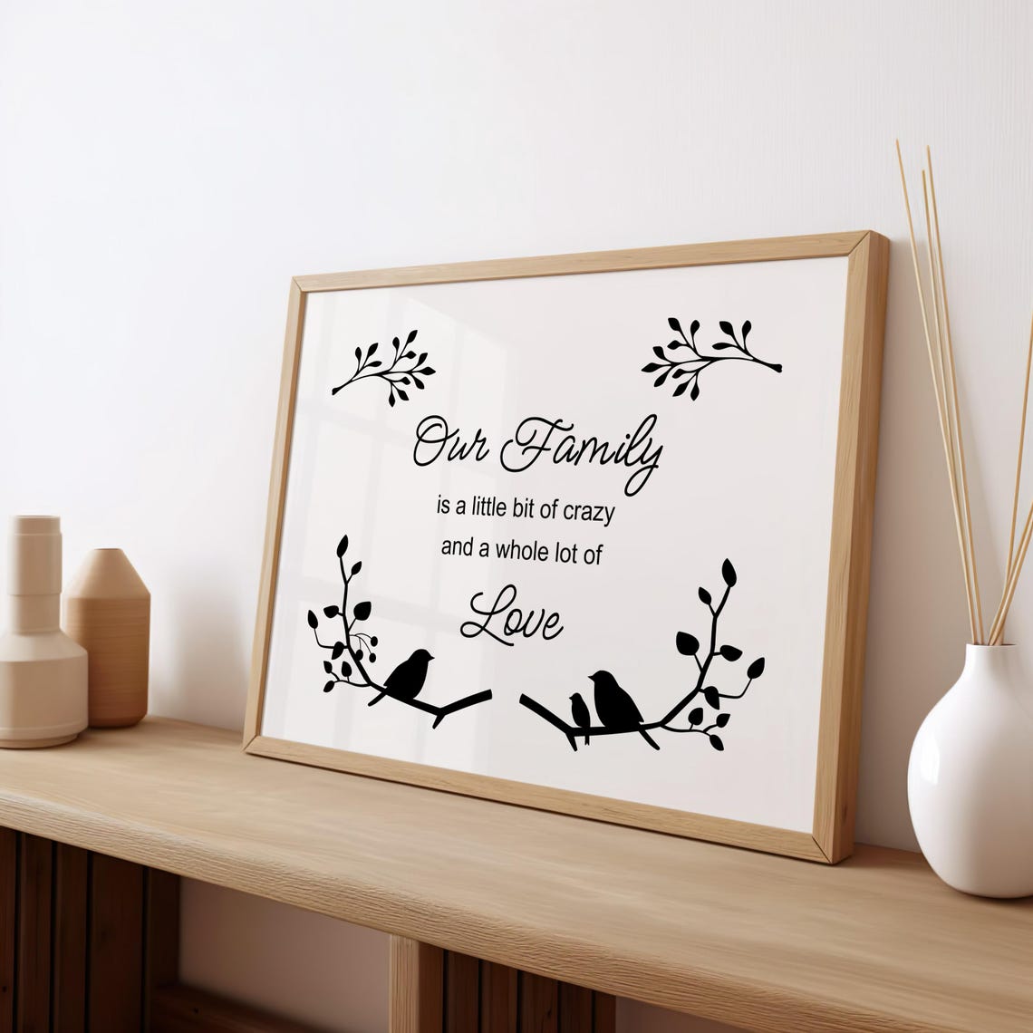 Family Saying Artwork Family Quote Inspirational Wall Art Typography Art Inspirational Art Uplifting Art Heartfelt - Image 5