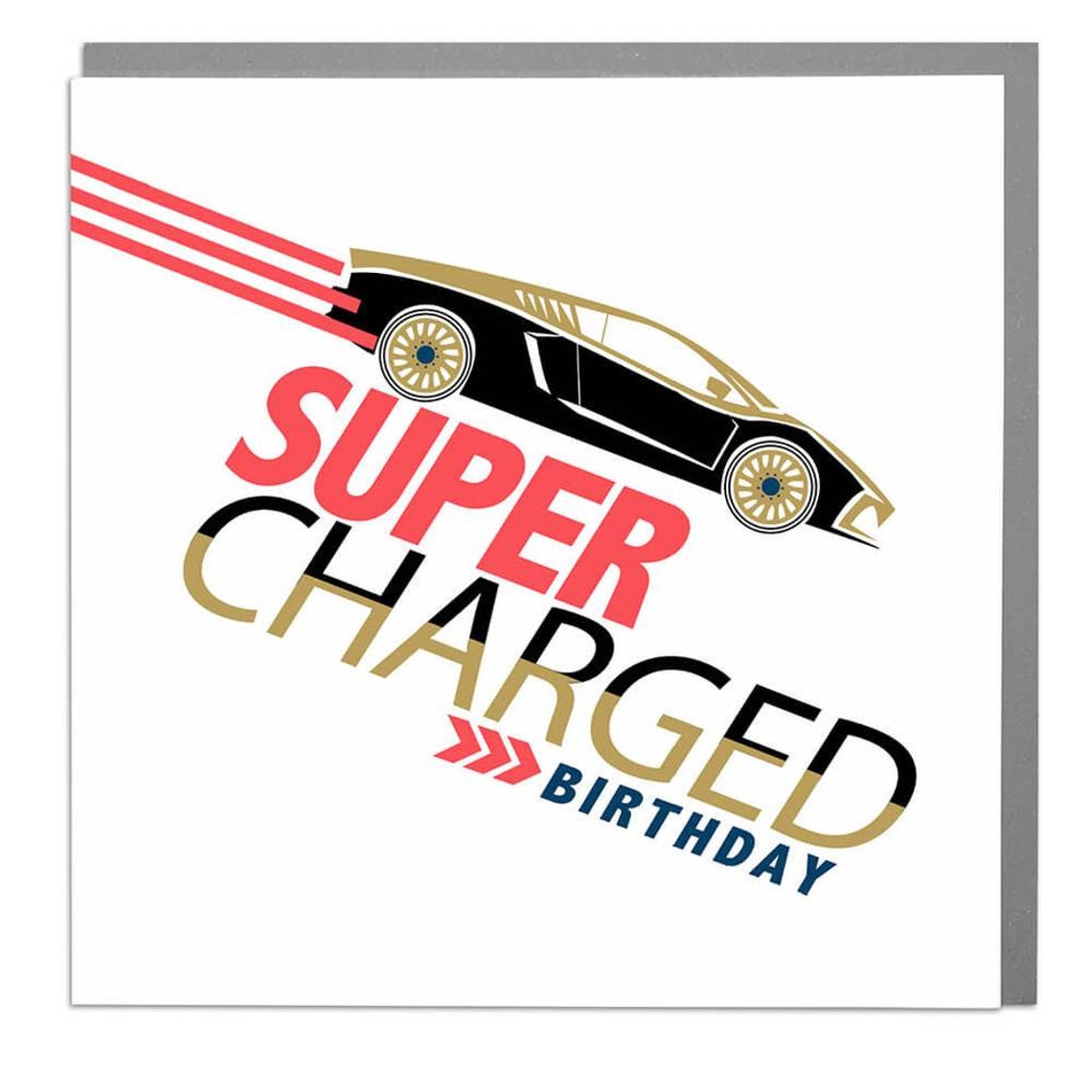 Supercharged Birthday - Art Print