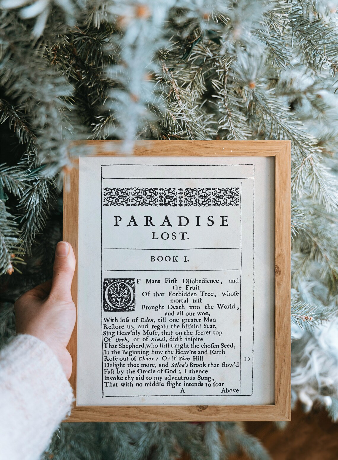Paradise Lost by John Milton, 1667 Epic Poem Art Print - Image 4