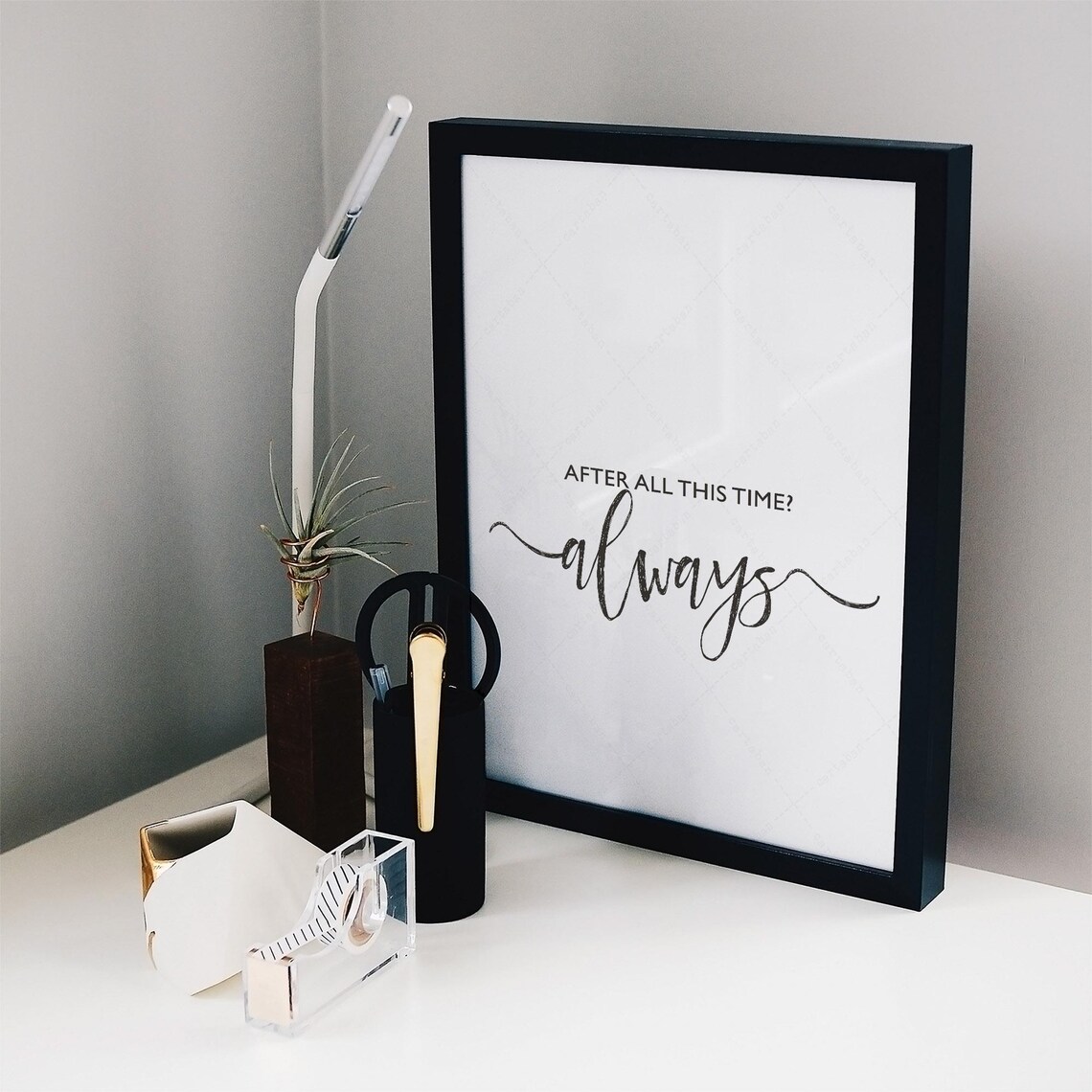After All This Time Always Home Quote Poster Print - Image 2