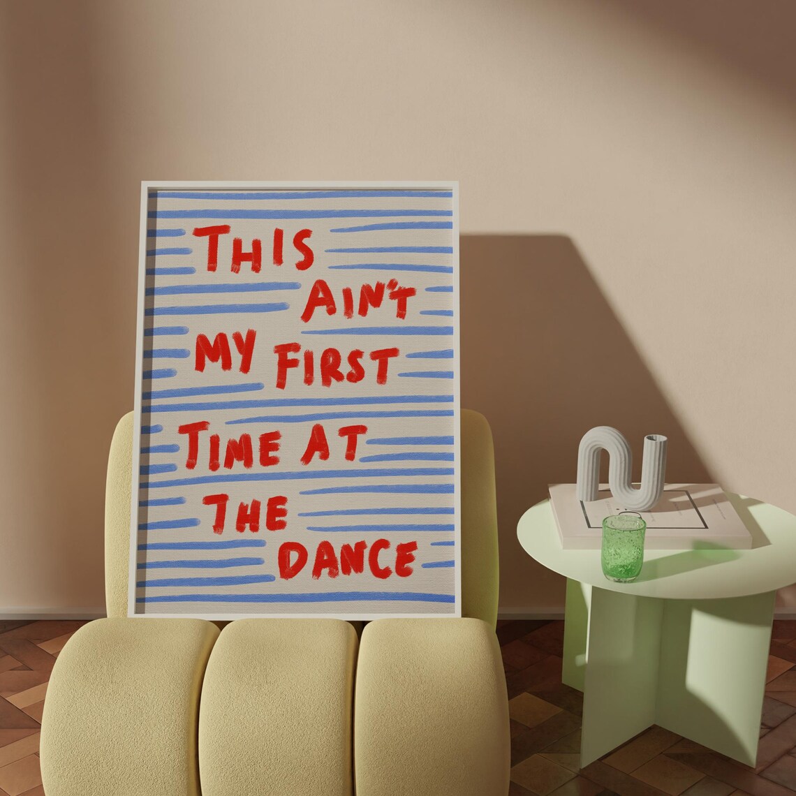 Sassy Office Humor Art Print, Dance Quote