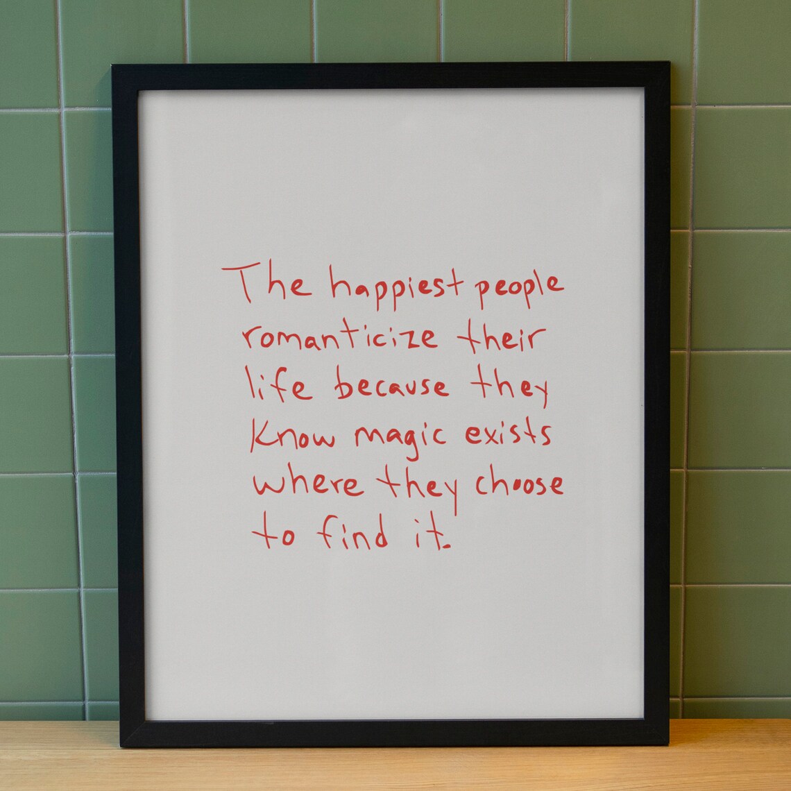 Trendy Positive Quote Print Inspirational Typography Poster Modern Minimalist Retro Wall Art Decor Motivational Teacher Office Art - Image 5