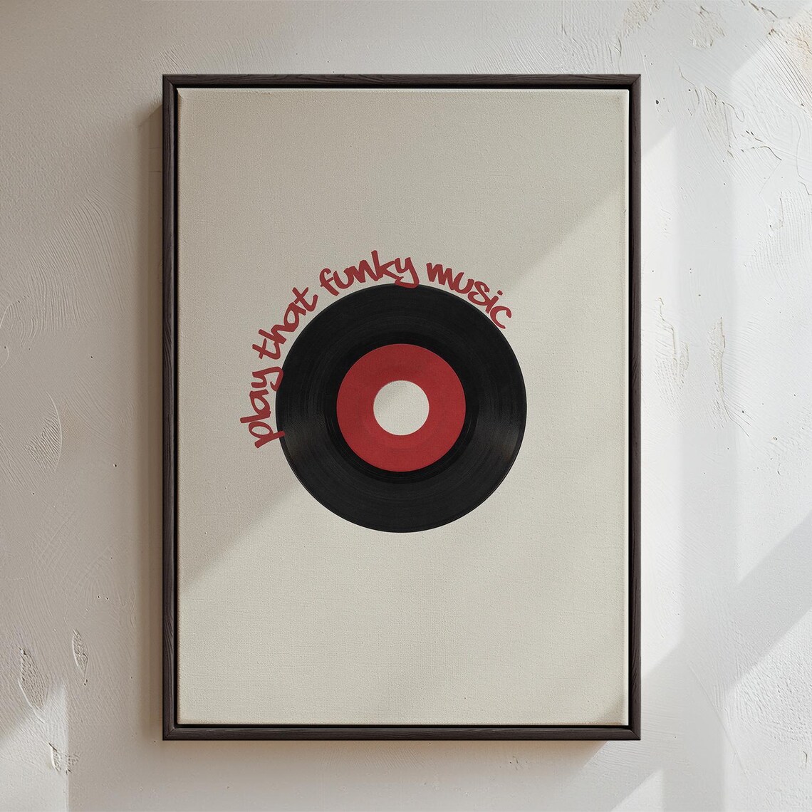 Play That Funky Music Retro Music Poster, Boy Room - Image 5