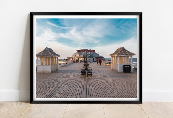 Cromer Pier Pavilion Theatre Victorian Seaside Boardwalk Norfolk Poster