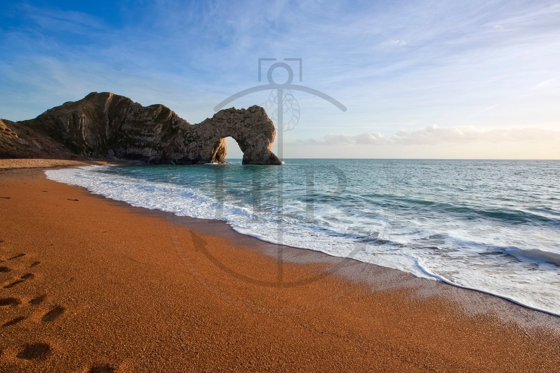 Durdle Door Lulworth Dorset Golden Beach Limestone Arch Poster - Image 3
