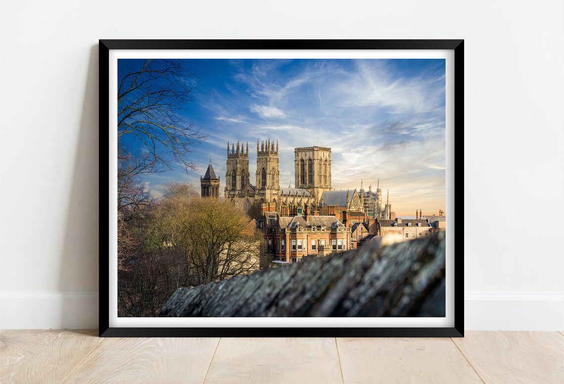 York Minster Cathedral of York Yorkshire Art Print