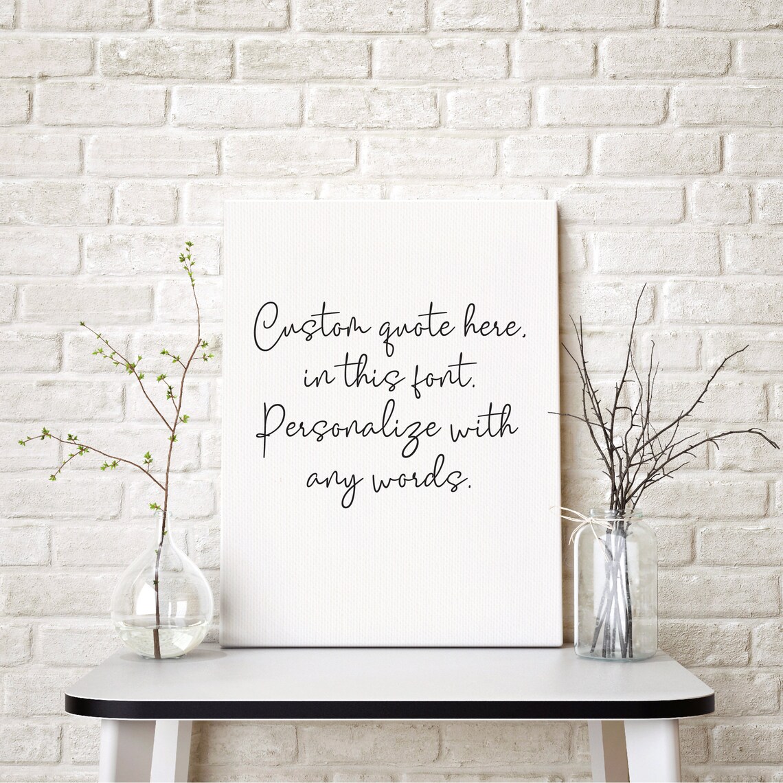 Custom Quote Personalized Art, Mothers Day Gift - Image 3