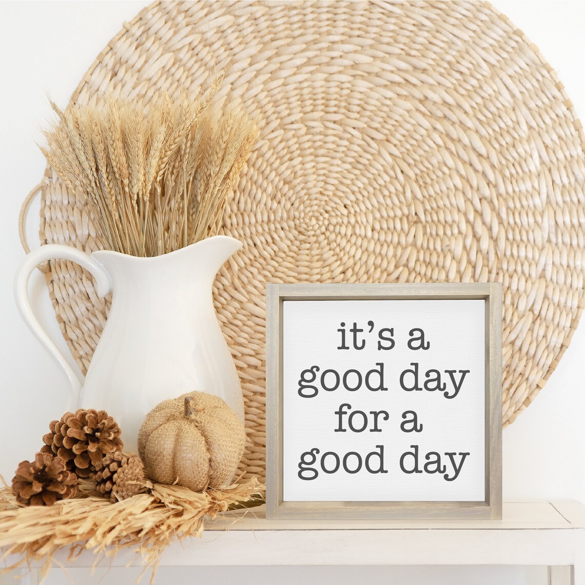 It's A Good Day For A Good Day Quote Art Print - Image 3