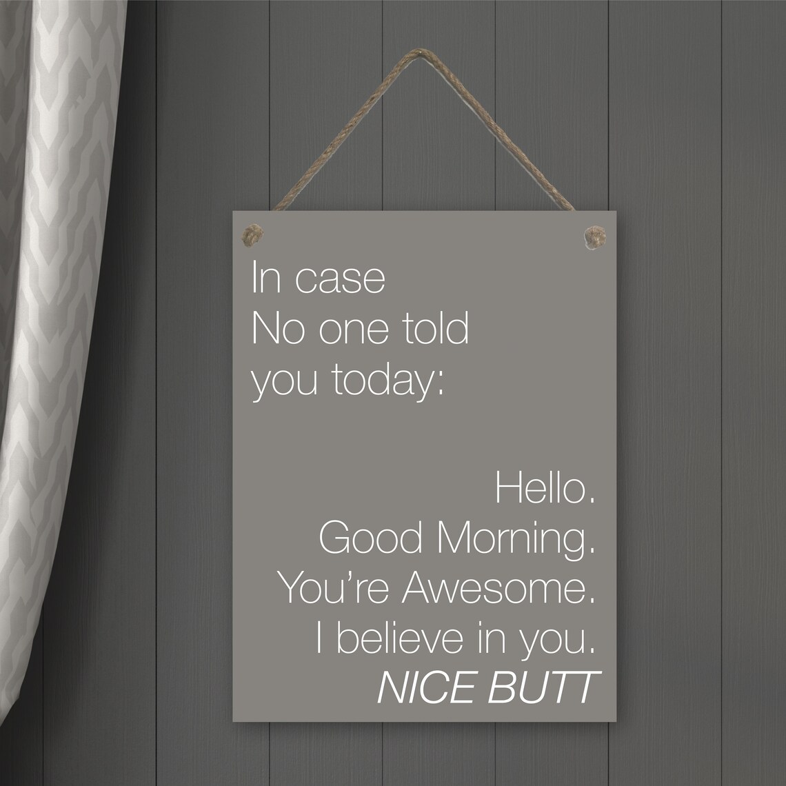 In Case No One Told You Funny Motivational Art Print - Image 2