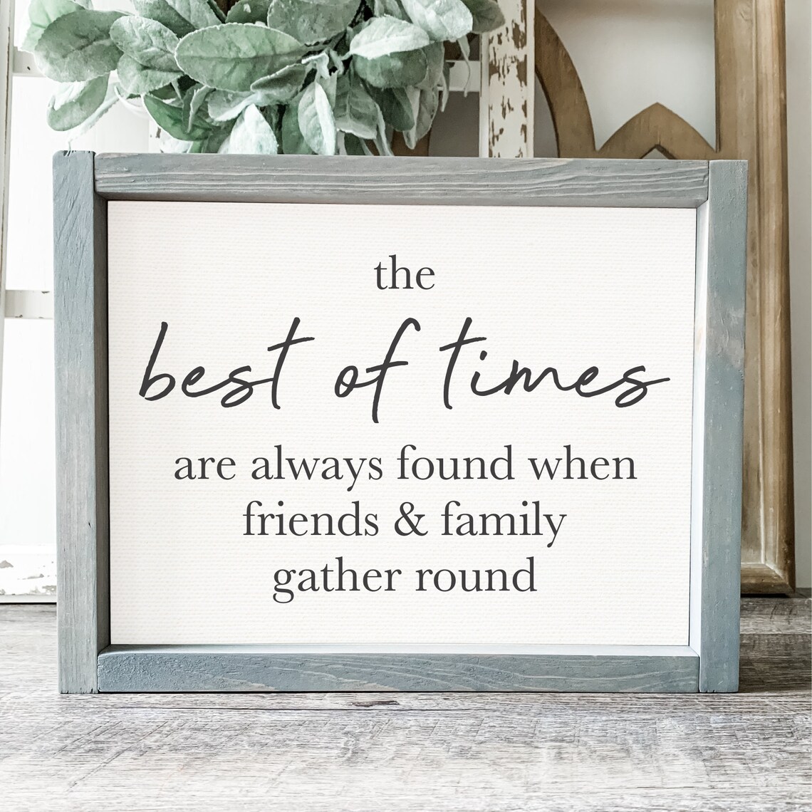 The Best Of Times Friends And Family Gather Round Dining Room Poster - Image 3