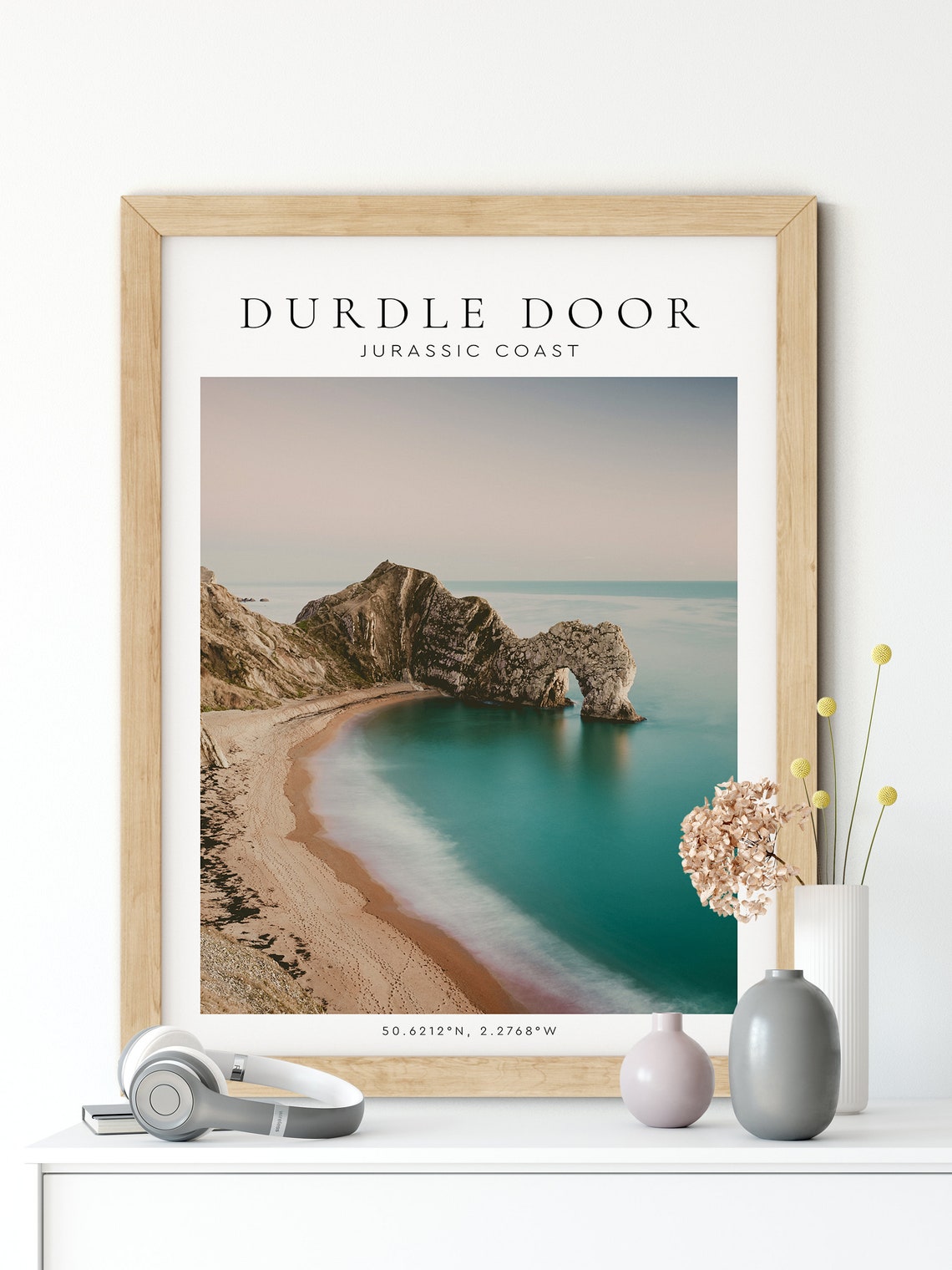 Durdle Door Jurassic Coast Arch Rock Beach Travel Photography Poster - Image 5