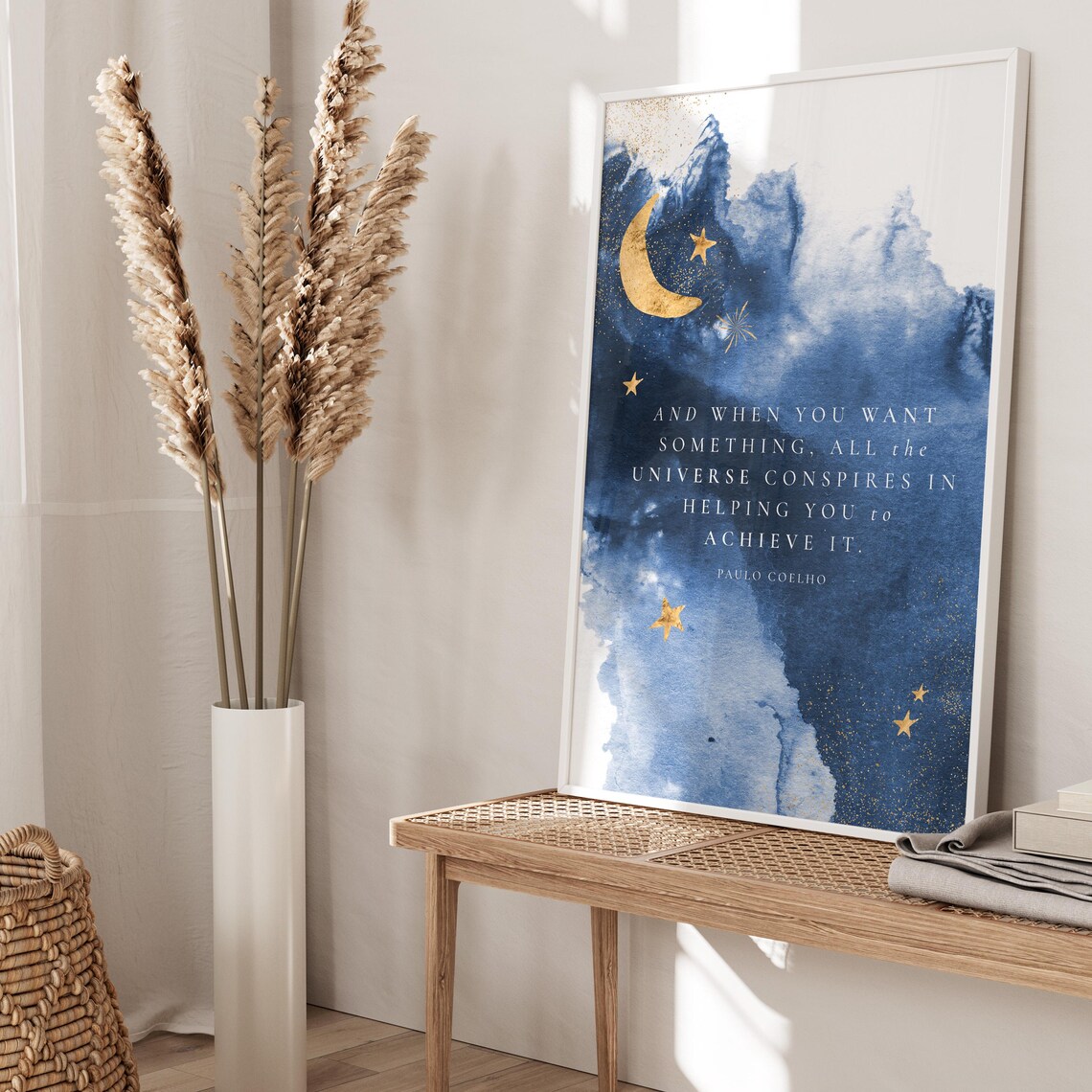 Paulo Coelho Quote Print, Inspirational Nursery Decor - Image 4