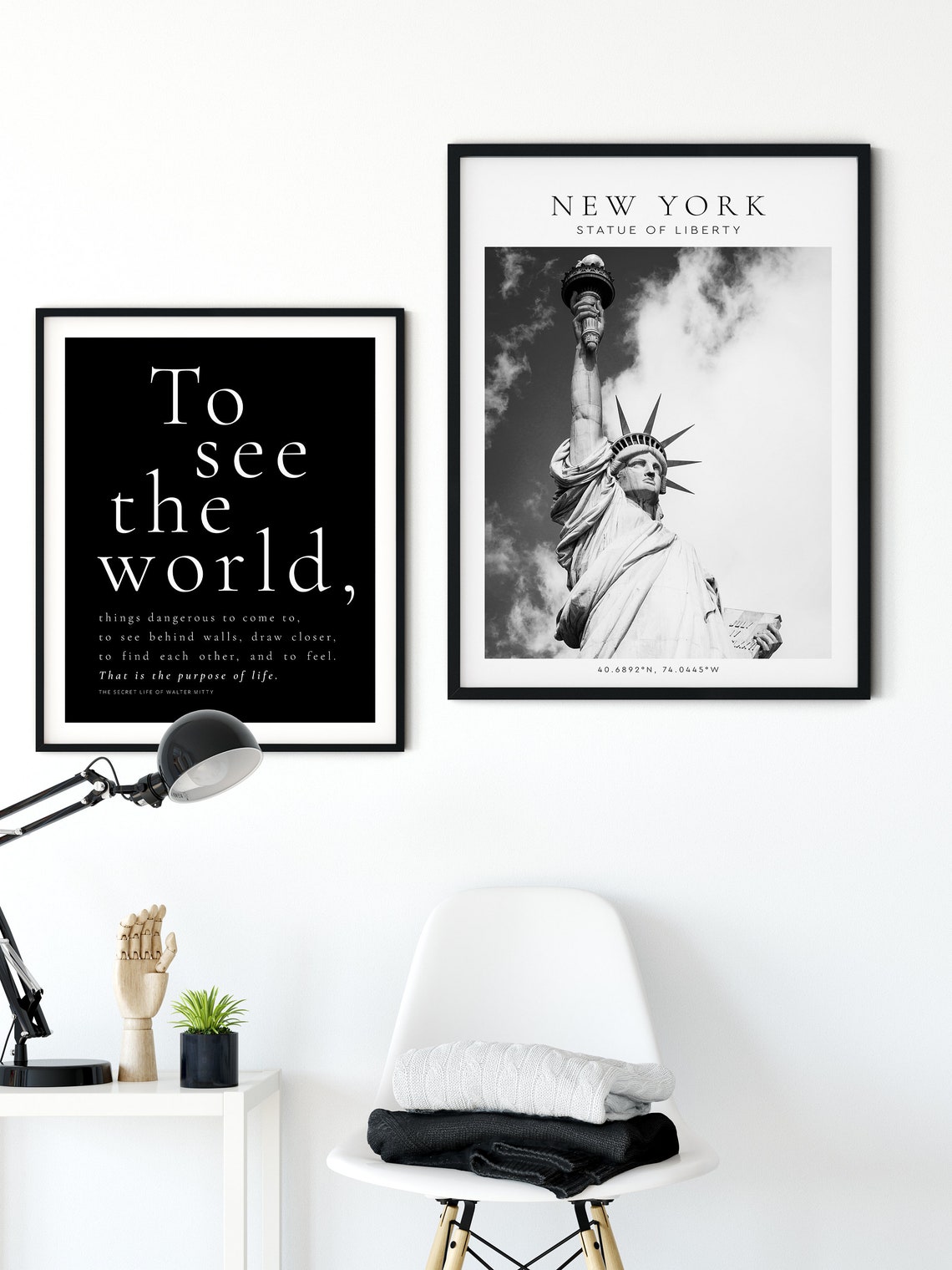 Statue Of Liberty New York New York Photography New York Coordinates New York Wall Art Wall Art Home Decor Travel Photo Architecture Urban - Image 4