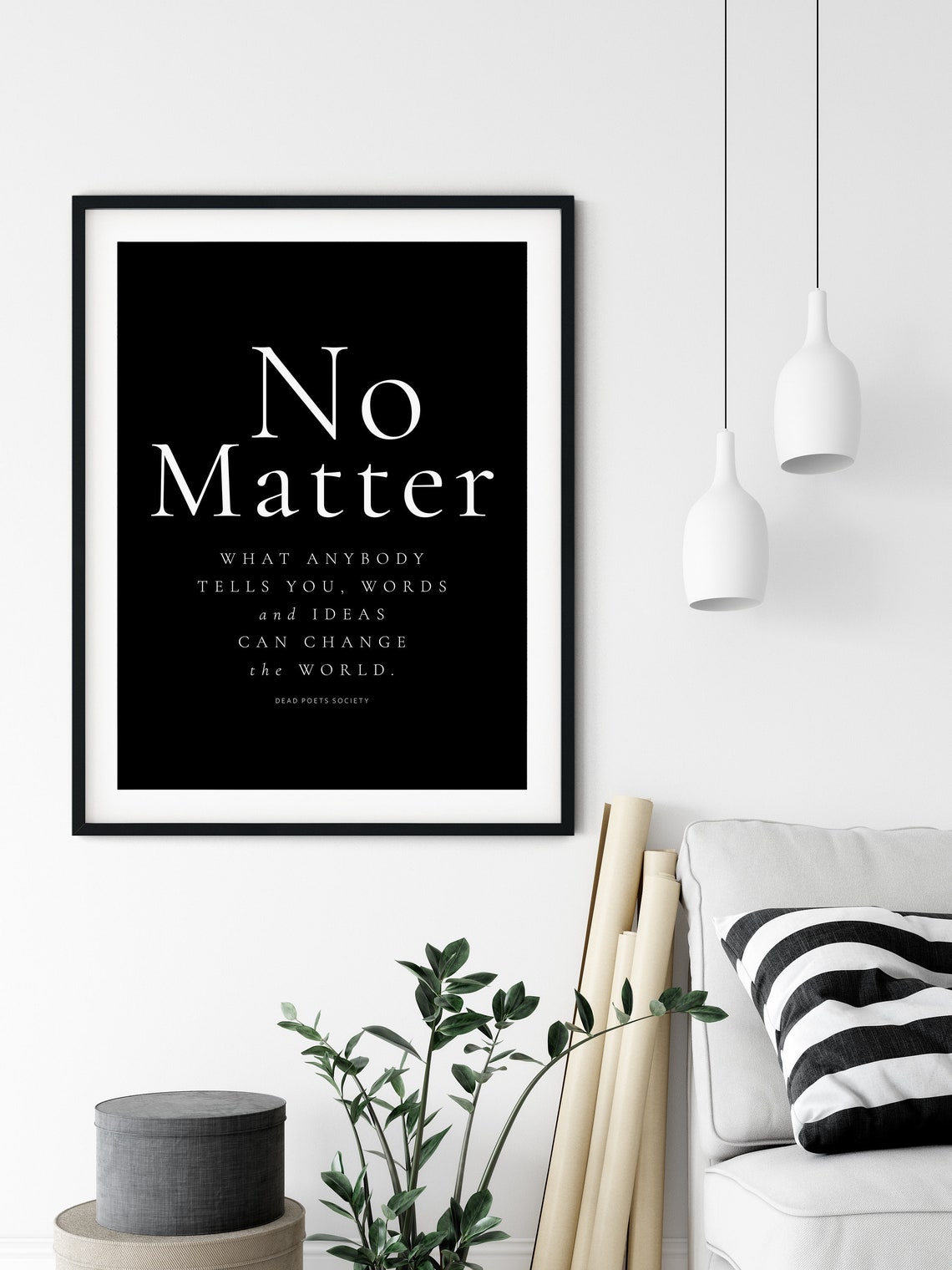 Dead Poets Society Dead Poets Society Movie Quote Movie Wall Art Iconic Quotes Poster Inspirational Gift Inspirational Movie Wall Decor - Image 5