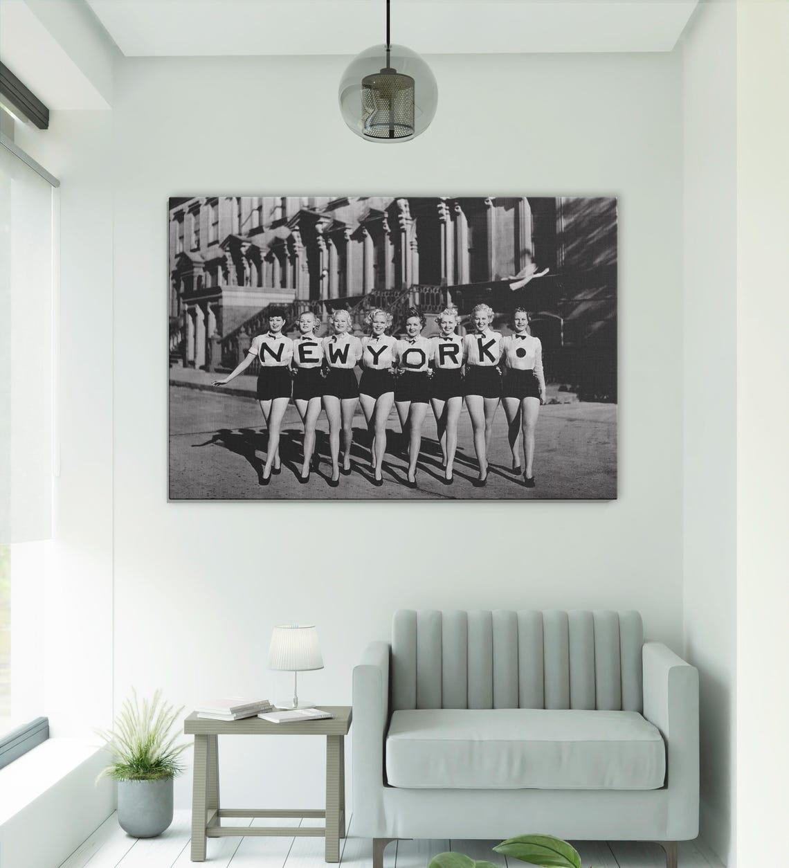 New York Dancers, Retro Style City Decor Poster - Image 4