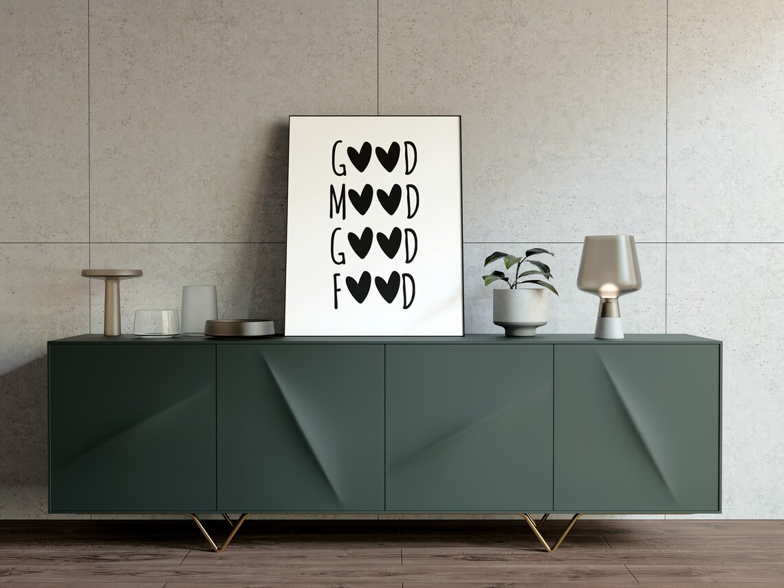 Kitchen Prints, Minimalist Kitchen Wall Art Print - Image 4