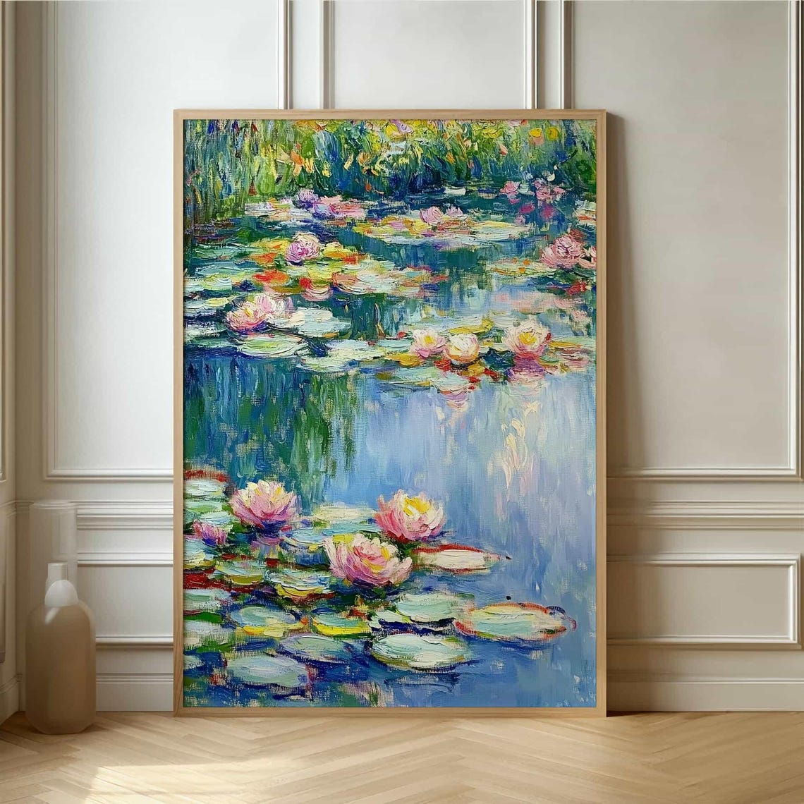 Claude Monet Water Lilies Pond Impressionist Classic Art Poster