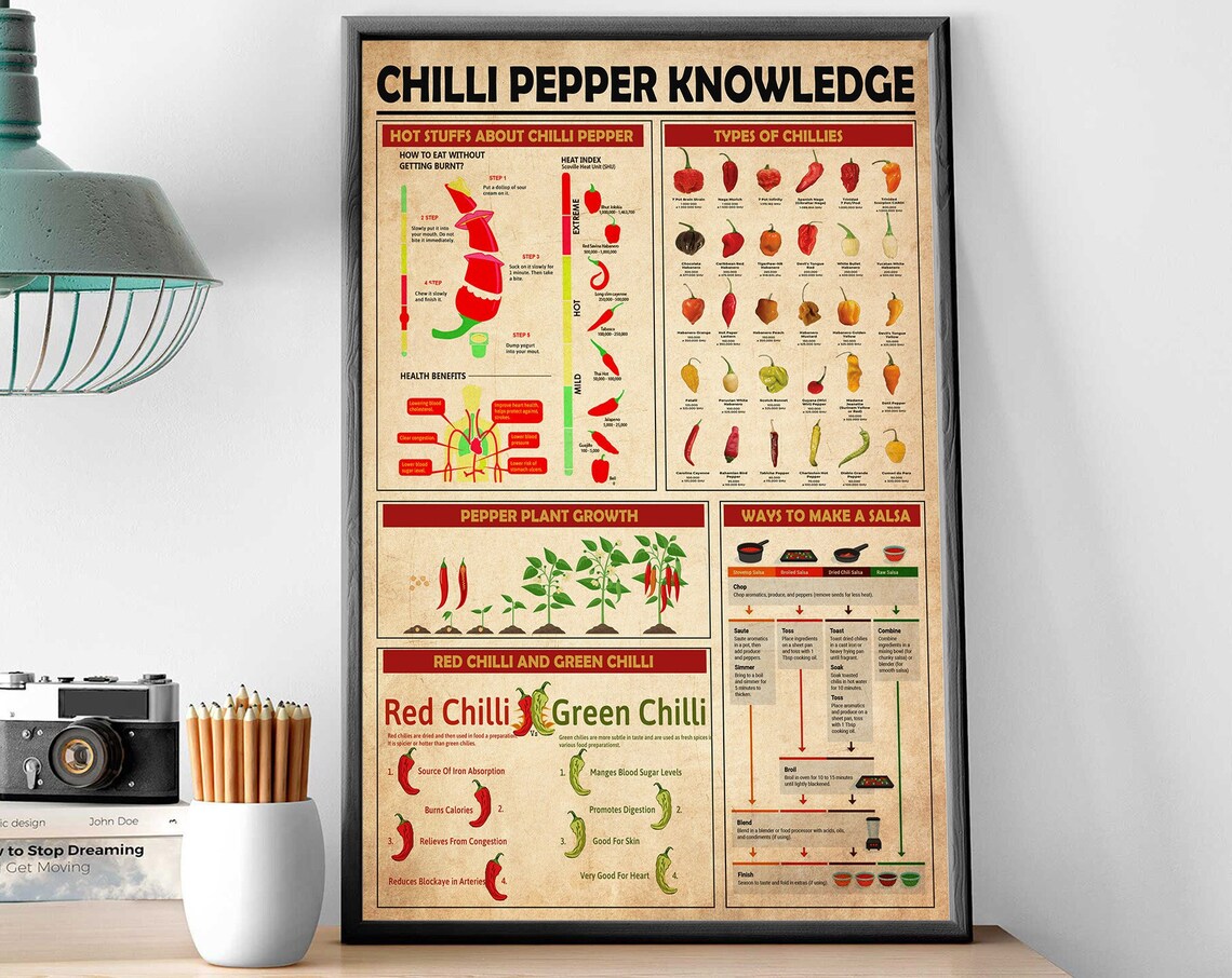 Chilli Pepper Knowledge, Types Of Chillies Guide