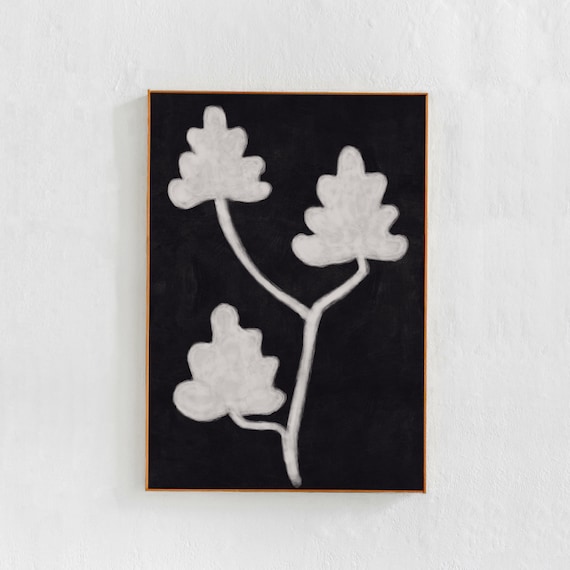 Abstract Tree Painting, Mid-Century Wall Art Print