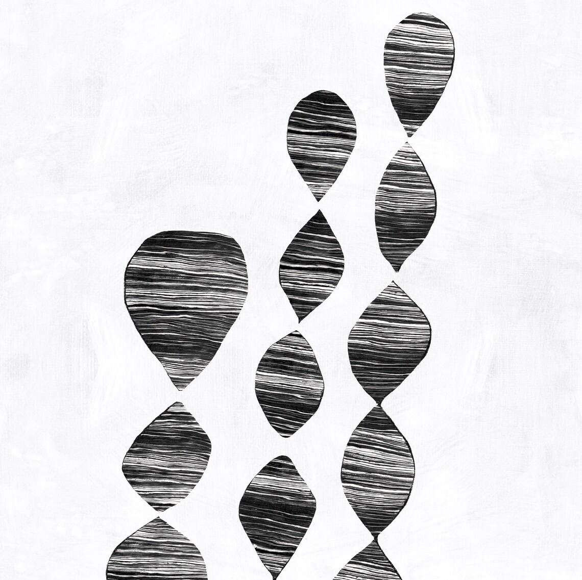 Abstract Scandinavian Modern Wall Decor Print - Image 3
