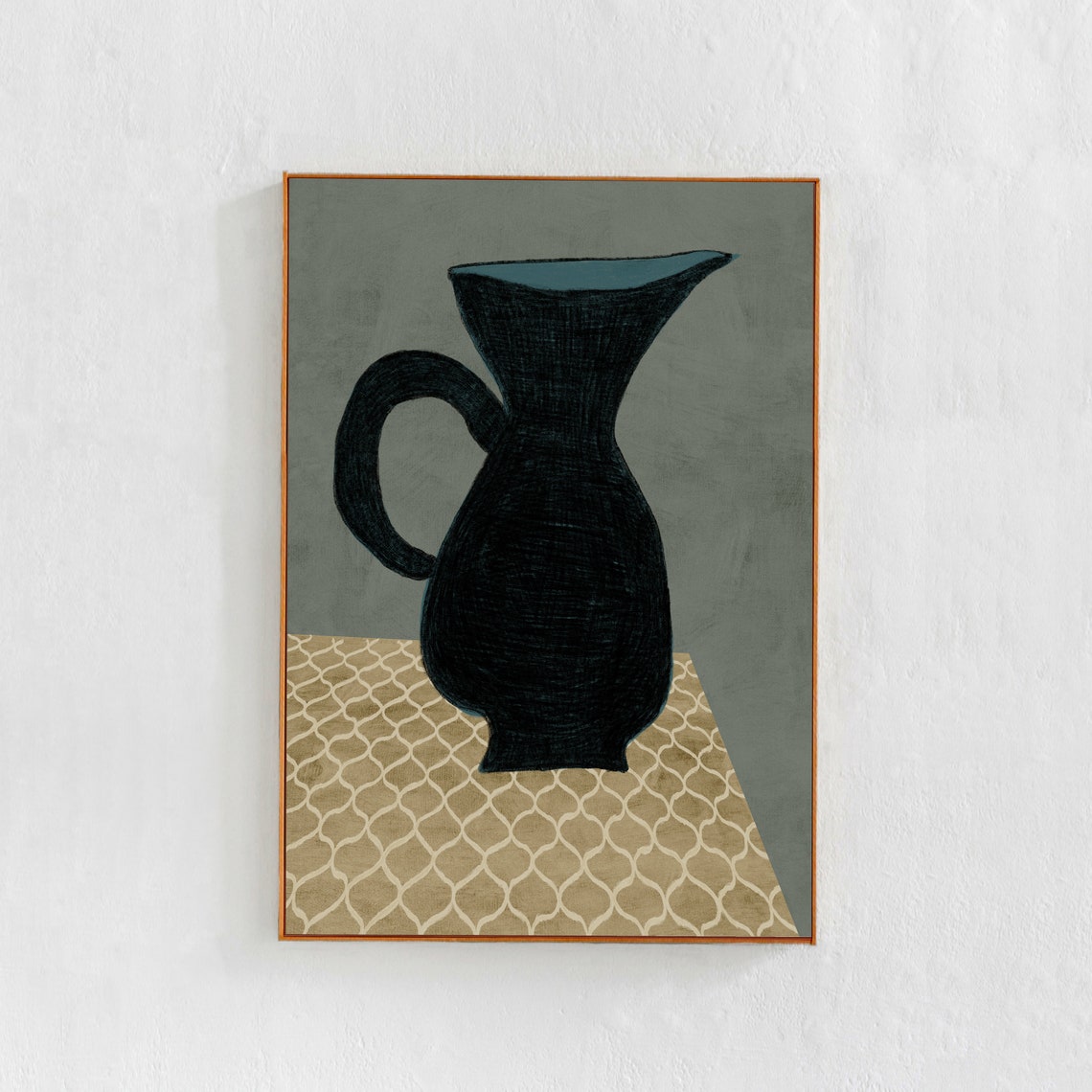 Contemporary Eclectic Still Life, Kitchen Poster