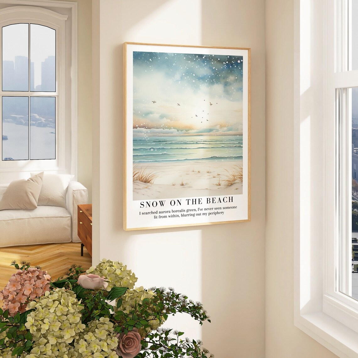 Snow On The Beach Midnights Album Art Print - Image 2