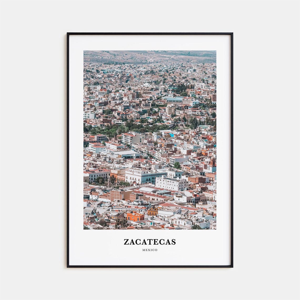 Zacatecas Print Zacatecas Photo Poster Zacatecas Travel Wall Art Zacatecas Map Print Zacatecas Photography Print Zacatecas Mexico