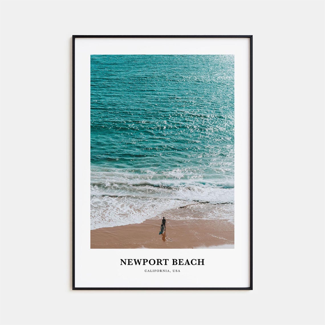 Newport Beach Print Newport Beach Photo Poster Newport Beach Travel Wall Art Newport Beach Map Print Newport Beach California Usa