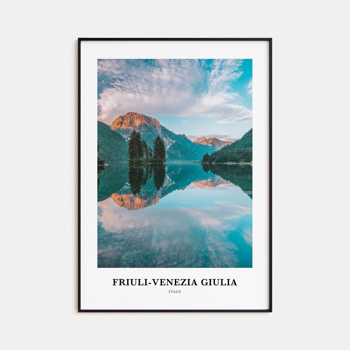 Friuli Venezia Giulia Print Friuli Venezia Giulia Photo Poster Friuli Venezia Giulia Travel Wall Art Friuli Venezia Giulia Map Italy