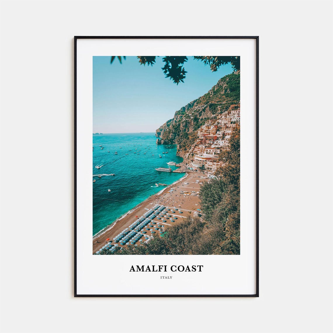 Amalfi Coast Print Amalfi Coast Photo Poster Amalfi Coast Travel Wall Art Amalfi Coast Map Print Amalfi Coast Photography Print Italy
