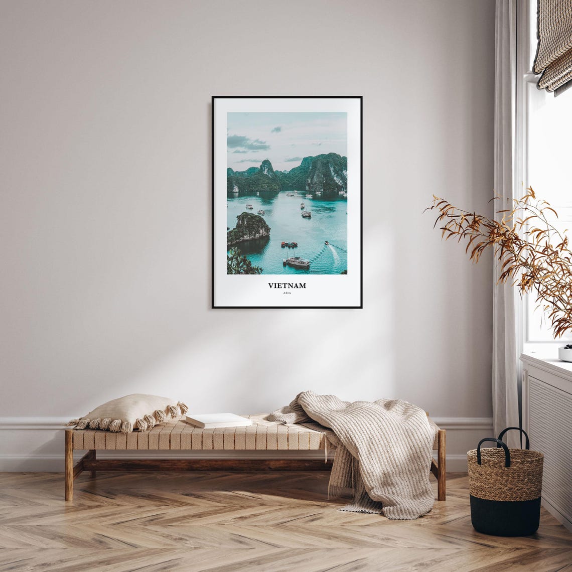 Vietnam Print Vietnam Photo Poster Vietnam Travel Wall Art Vietnam Map Print Vietnam Photography Print Vietnam Wall Dcor Asia - Image 4