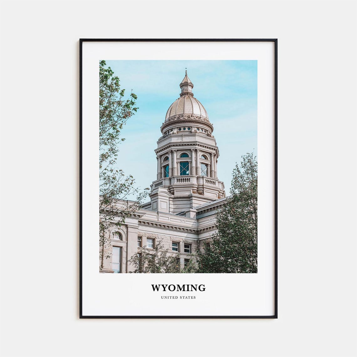 Wyoming Print Wyoming Photo Poster Wyoming Travel Wall Art Wyoming Map Print Wyoming Photography Wyoming Wall Dcor United States